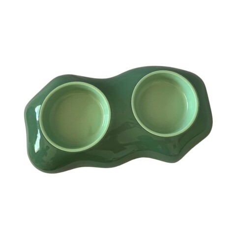 Bowl Doble Egg Verde Bowl Doble Egg Verde