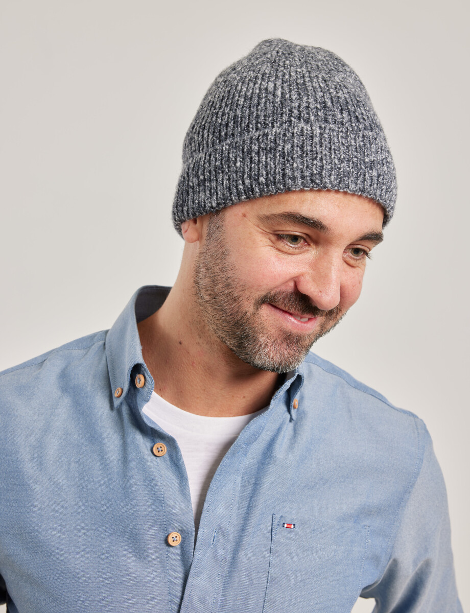 700509 GORRO TEJIDO HARRINGTON URBAN Azul