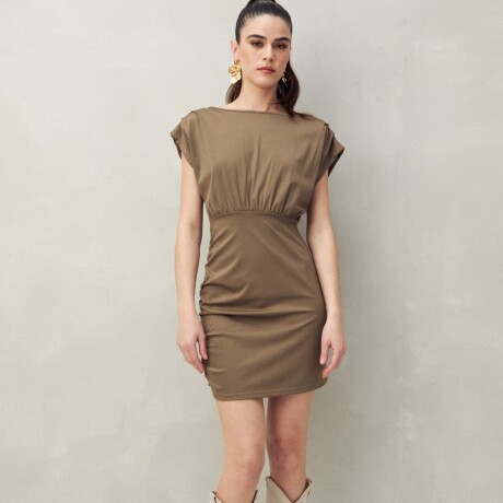 VESTIDO GERMAN Verde Seco