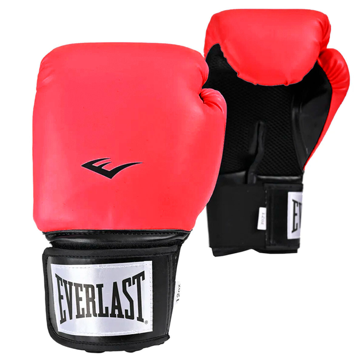 Guantes Boxeo Everlast Pro Style Producto Original - Rojo-Negro 