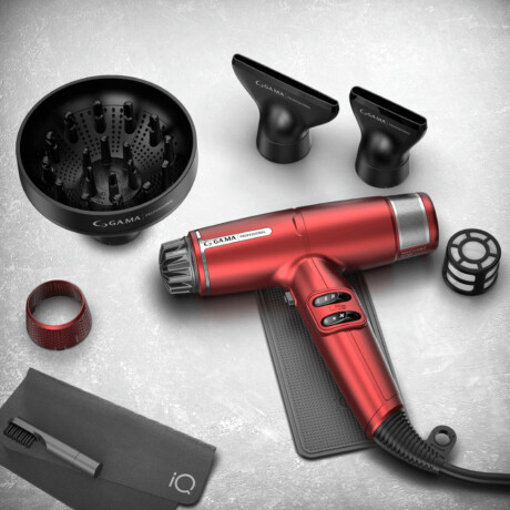 Secador de Pelo GAMA IQ Lite Rojo 1600W Secador de Pelo GAMA IQ Lite Rojo 1600W