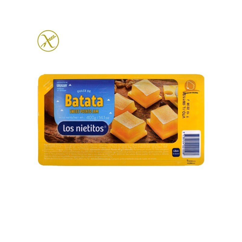 D.LOS NIETITOS BATATA 400G D.los Nietitos Batata 400g