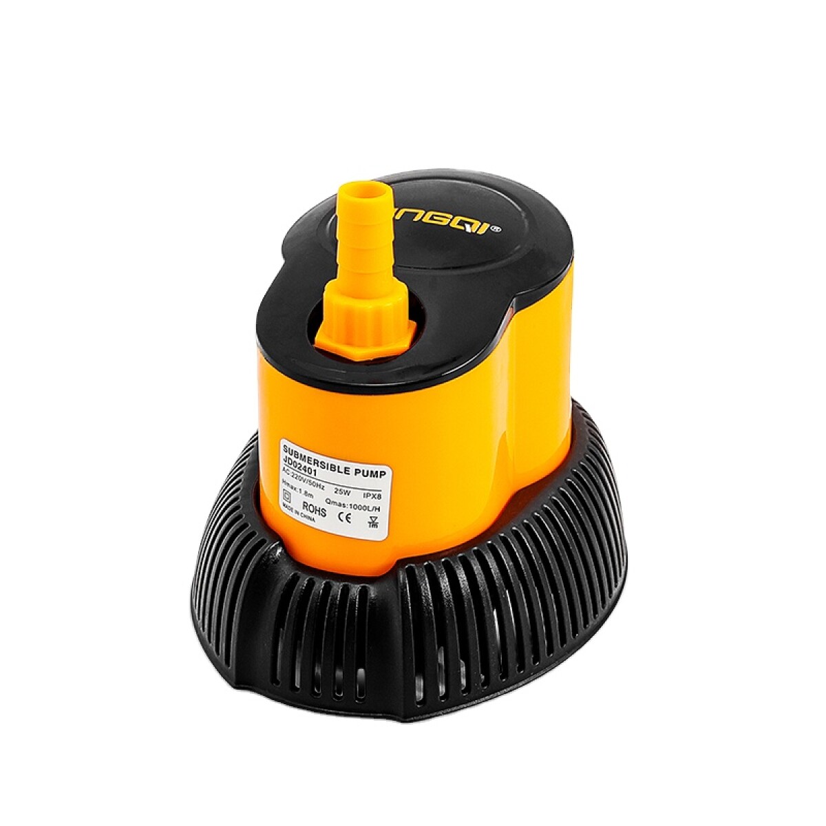 DINGQI BOMBA SUMERGIBLE PARA FUENTES & ACUARIOS 1.8MTS 25W 