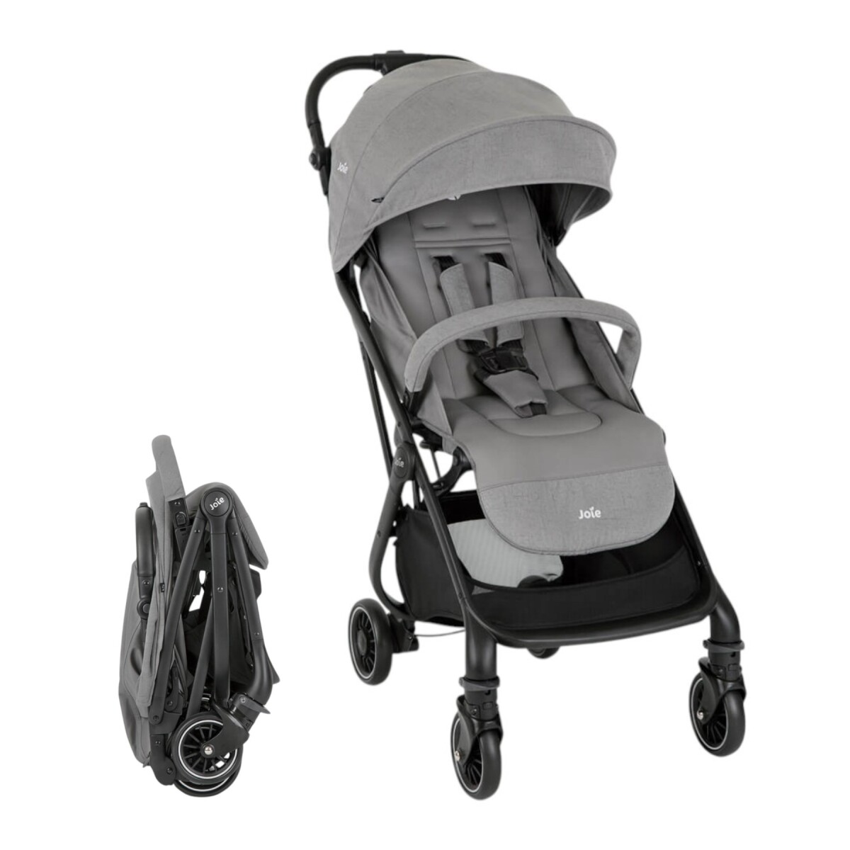 Cochecito Joie Tourist – Ultraliviano y Compacto con Protector de Lluvia y Bolso 