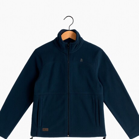 Campera Polar Niño Azul