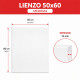 Lienzo 50x60 BLANCO