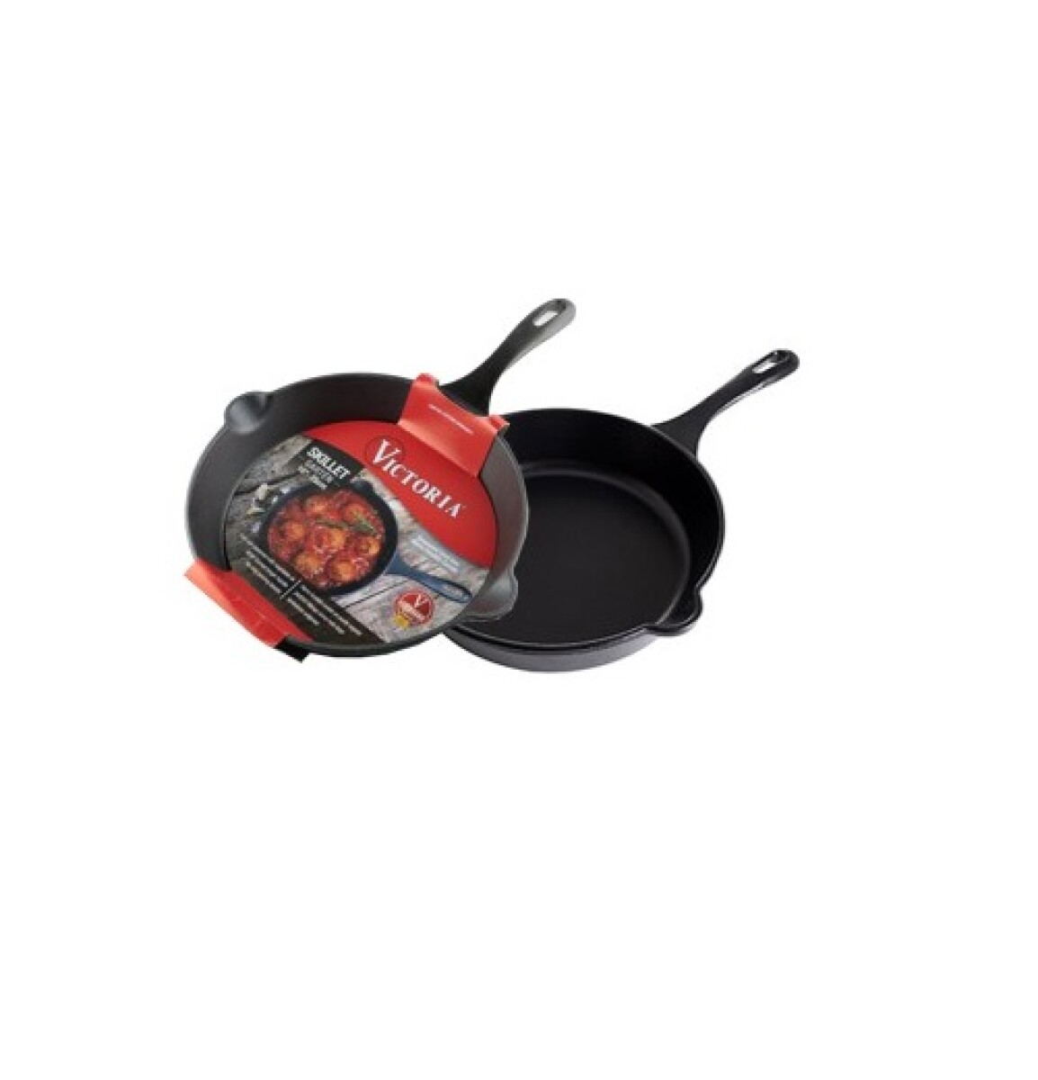 Sarten hierro curado 25cm Victoria 