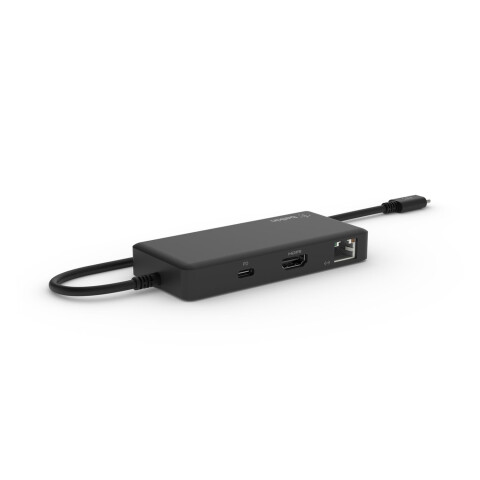 Belkin Adaptador HUB 5 en 1 USB-C - Black Belkin Adaptador HUB 5 en 1 USB-C - Black