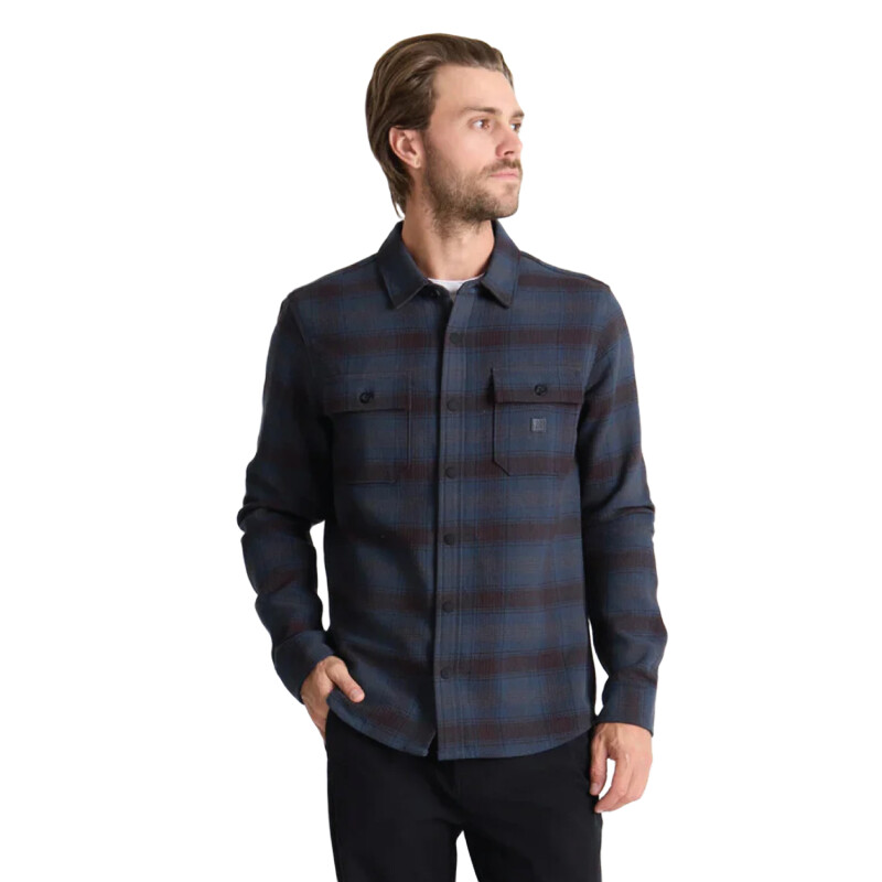 Camisa Roark Nordsman Cotton - Azul Camisa Roark Nordsman Cotton - Azul