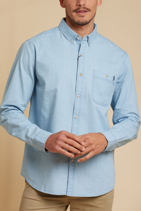 CAMISA EKSO POLANCO Azul Claro