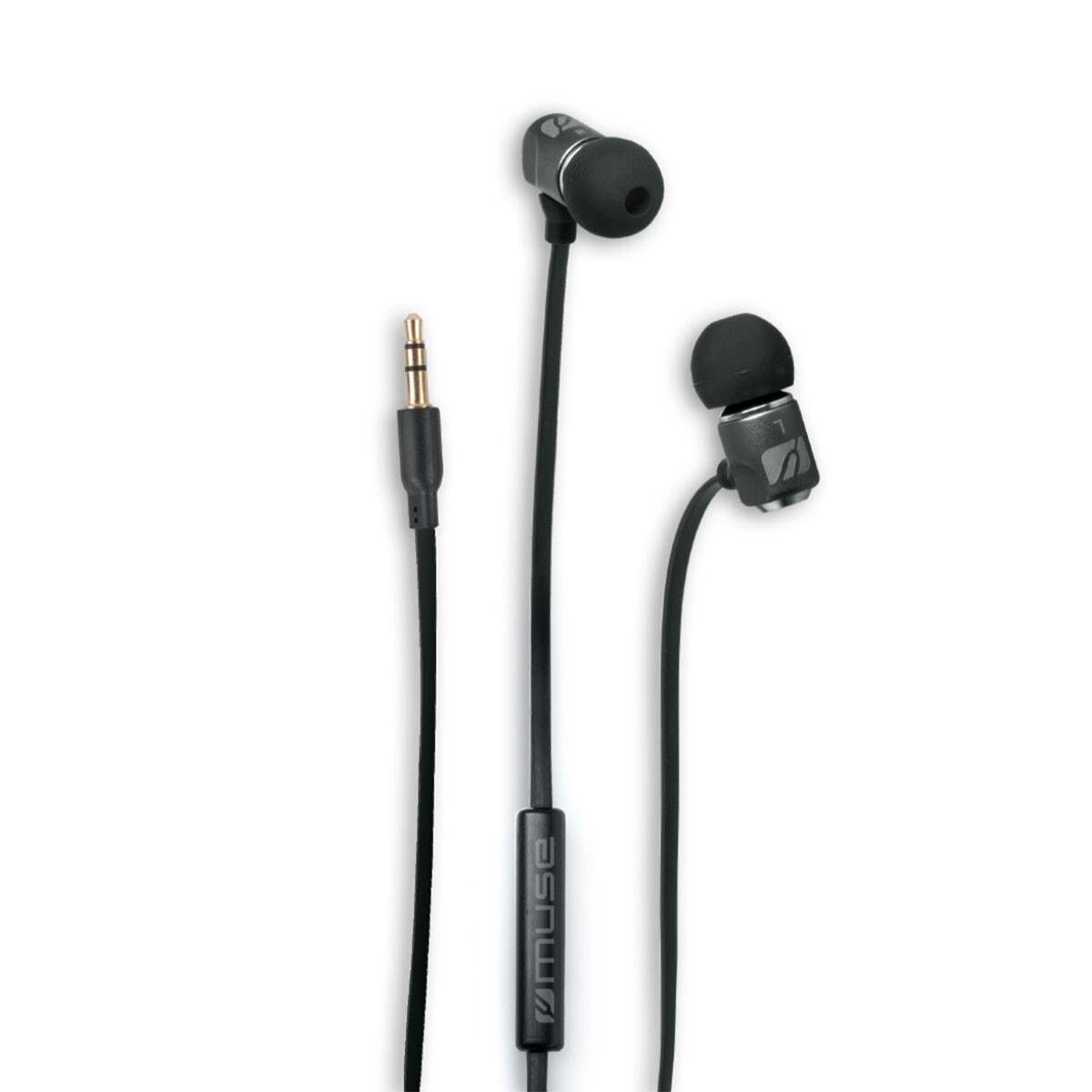 Auriculares Muse M107cf Negro 