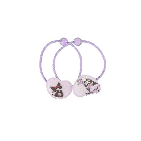 Gomita de pelo Kuromi 2pcs diseño 3