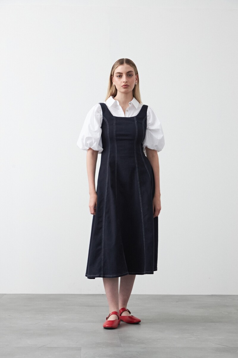 VESTIDO KATLEEN Azul Marino