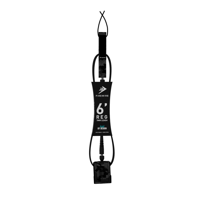 Leash - Firewire - All Day - 6ft 7mm - Black Camo