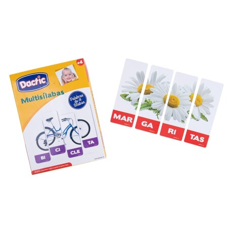 Juego de Tarjetas Dactic Multisilabas Juego de Tarjetas Dactic Multisilabas