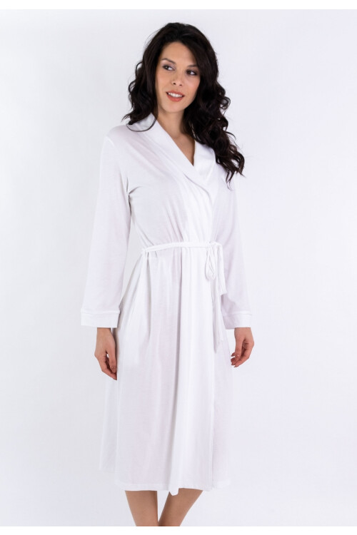 BATA EN ALGODÓN PIMA PERUANO BLANCO