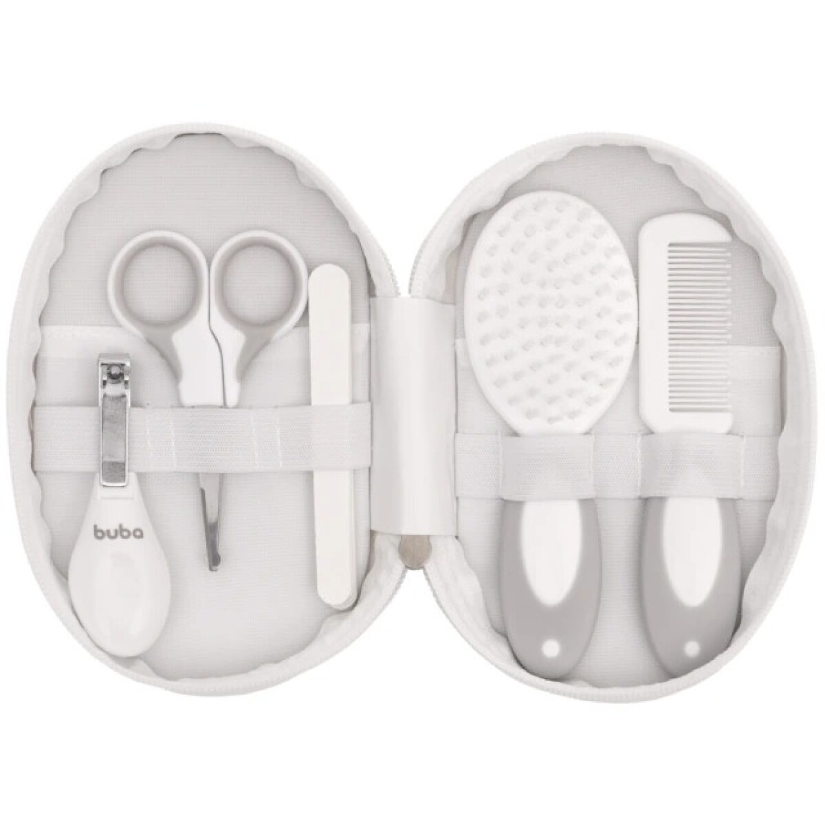 Set cuidados higiene clasico neccesaire BUBA - gris 