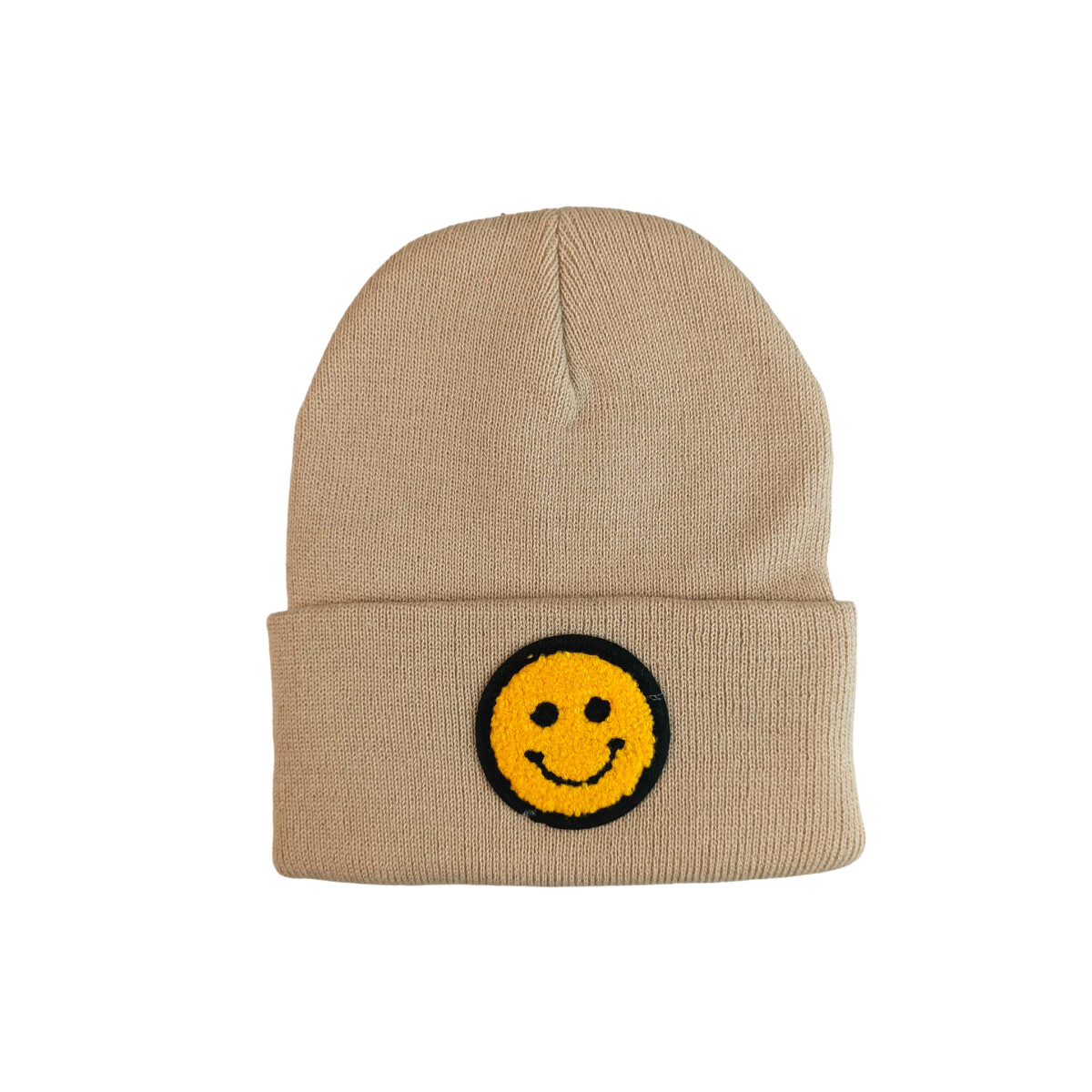 Gorro De Lana Smile - Beige 