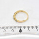 Anillo Medio Sinfin En Oro 18K Y Brillantes Anillo Medio Sinfin En Oro 18K Y Brillantes
