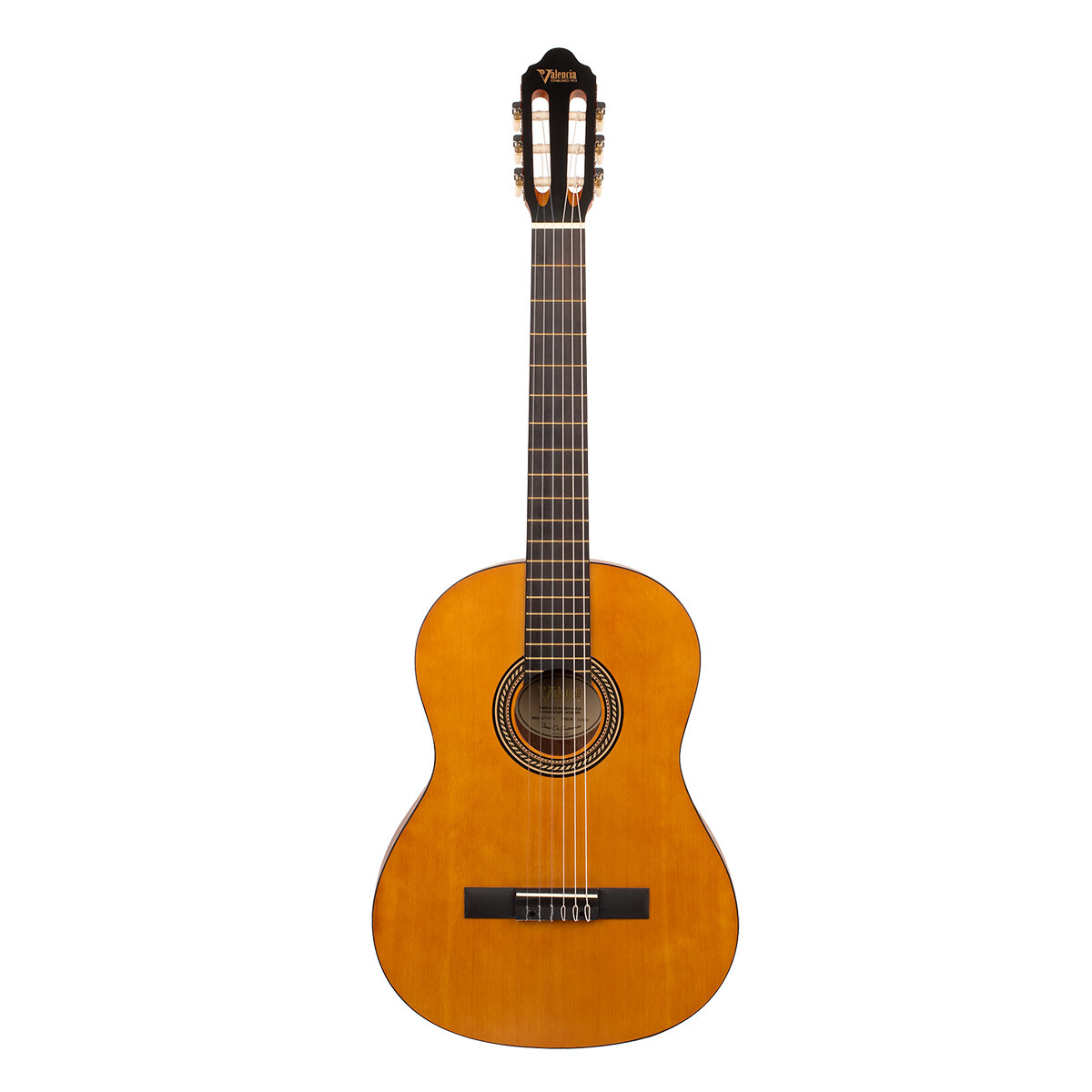 GUITARRA CLÁSICA ZURDO VALENCIA VC204L NATURAL 
