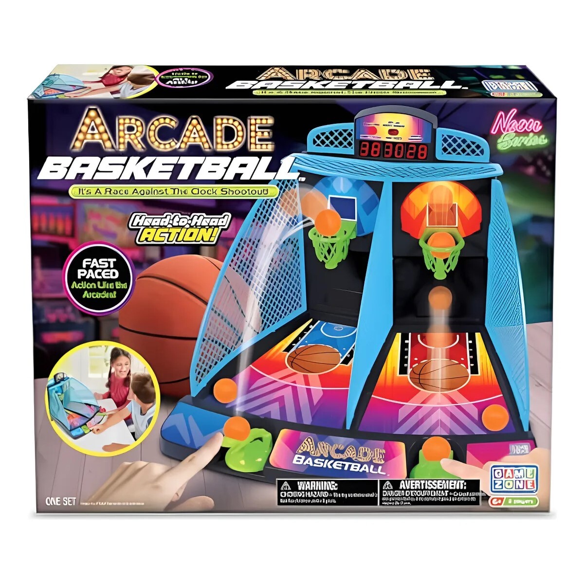 Juego de Mesa Mini Basketball Electrónico 