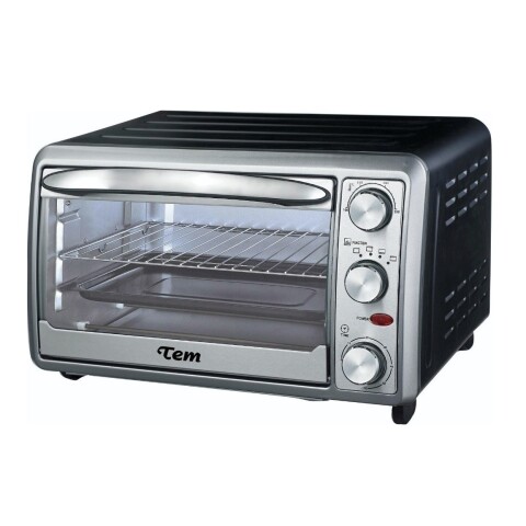 Horno De Mesa Eléctrico Tem T1leo22 22l Negro/acero 220v Horno De Mesa Eléctrico Tem T1leo22 22l Negro/acero 220v