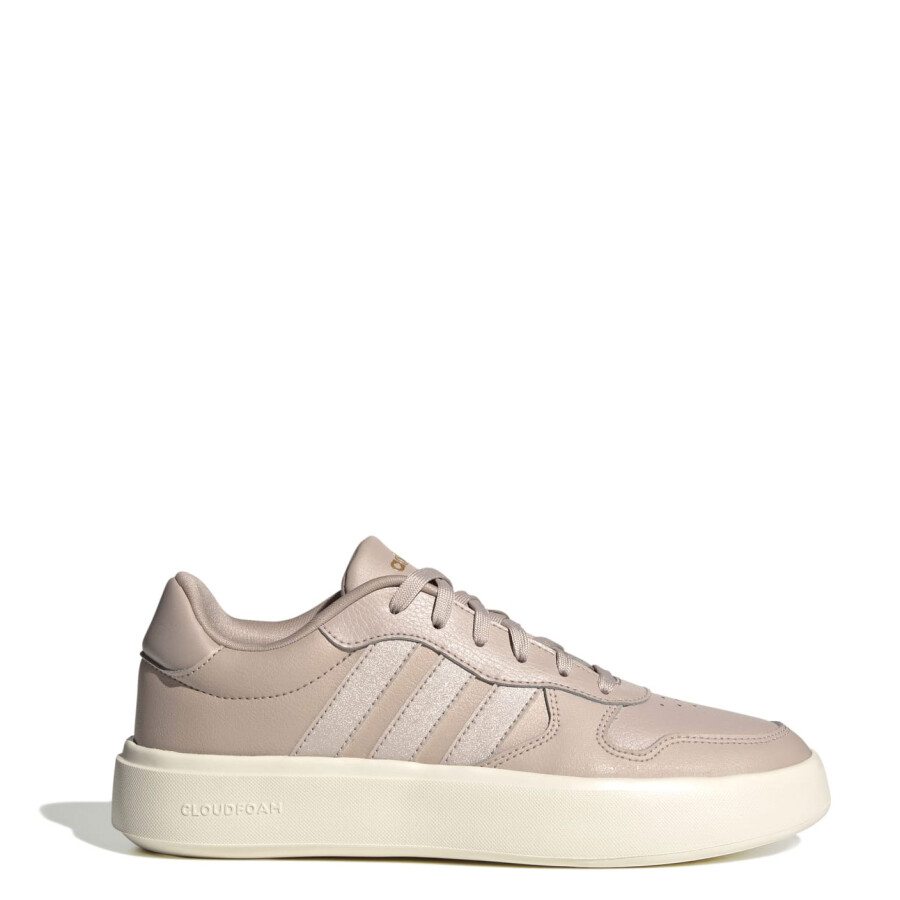 Championes de Mujer Adidas Lite Court Taupe - Dorado