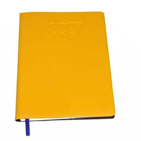 AGENDA ABEZETA 200 CLASICA DEL AÑO TAPA FUNDA COLOR AMARILLO