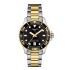 Reloj Tissot Seastar T1202101105100 para dama con correa de acero Negro