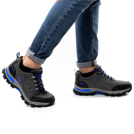 Calzado Champión Táctico Outdoor Trekking P/ Hombre Gris