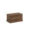 Baul - Pie De Cama - Living - Linea Mexicana Madera Maciza Oscuro