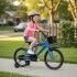 Bicicleta Infantil Shengdi R16 Canasto Parrilla Guardabarros Azul 1
