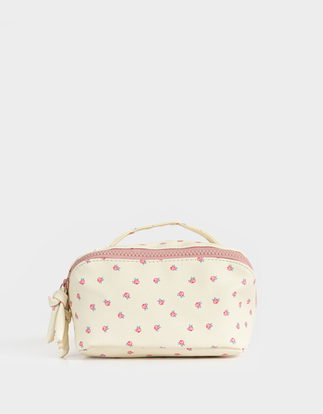 Porta Cosméticos Portacosméticos Flores - Estampado Flores