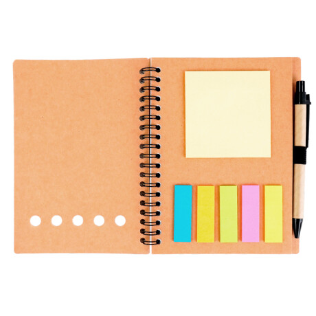 Libreta ecologica 70 hojas con boligrafo Libreta ecologica 70 hojas con boligrafo