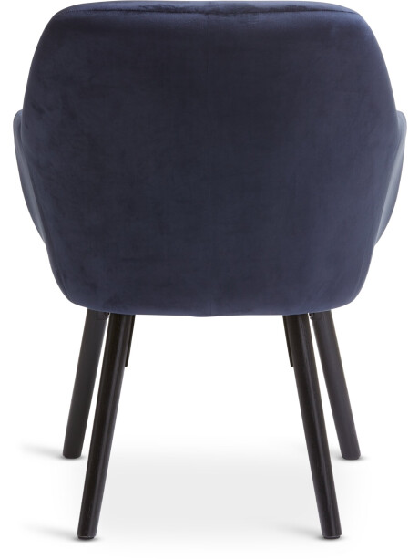 Sillón UDSBJERG 1 cuerpo terciopelo azul Sillón UDSBJERG 1 cuerpo terciopelo azul