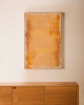 Cuadro abstracto Selnar amarillo 60 x 90 cm