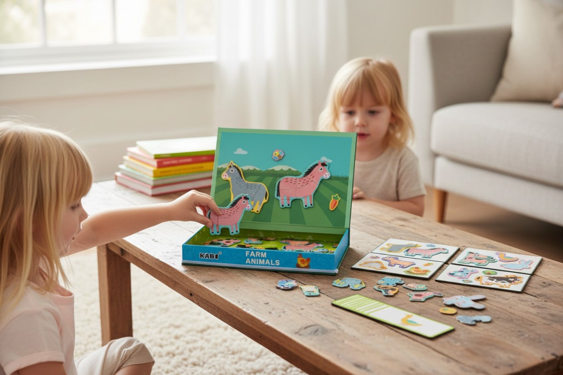 Juego magnetico KIABI - granja 