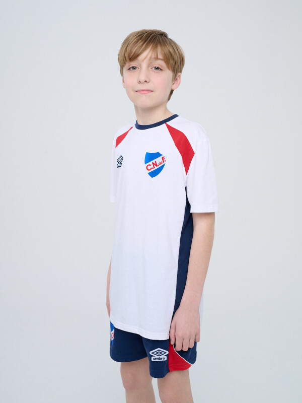 REMERA NEXO Nacional Junior Blanco