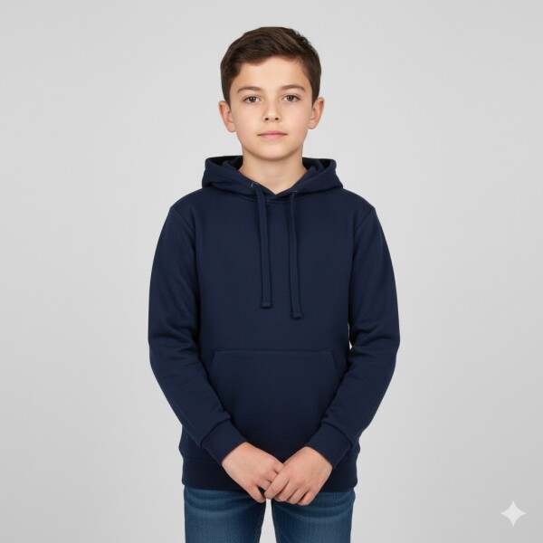 Buzo Canguro C/Capucha Meta Niños 001