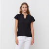Blusa Manga Volados NEGRO