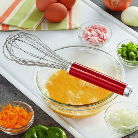 Batidor inox Rojo KitchenAid Batidor inox Rojo KitchenAid