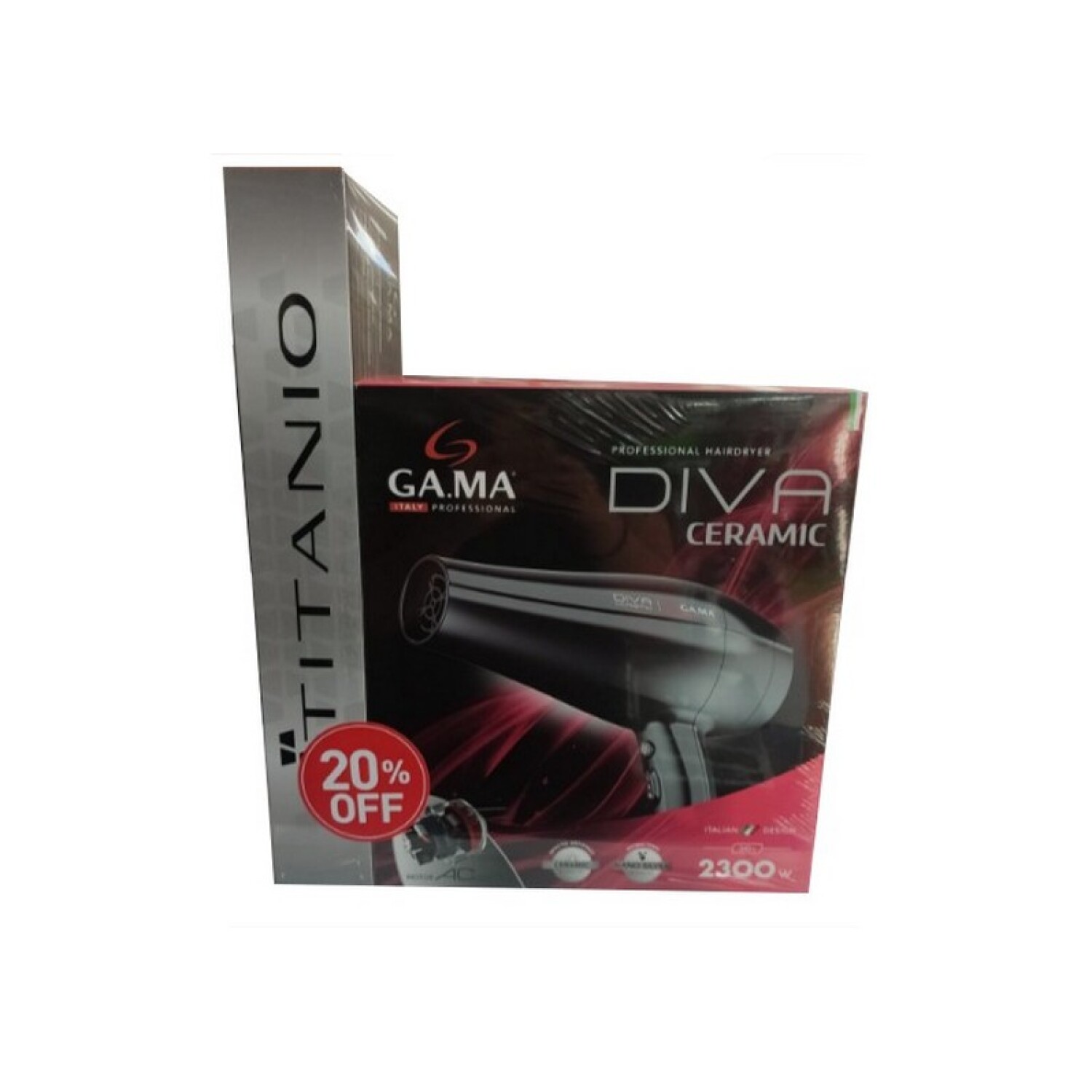 Secador gama diva ceramic top