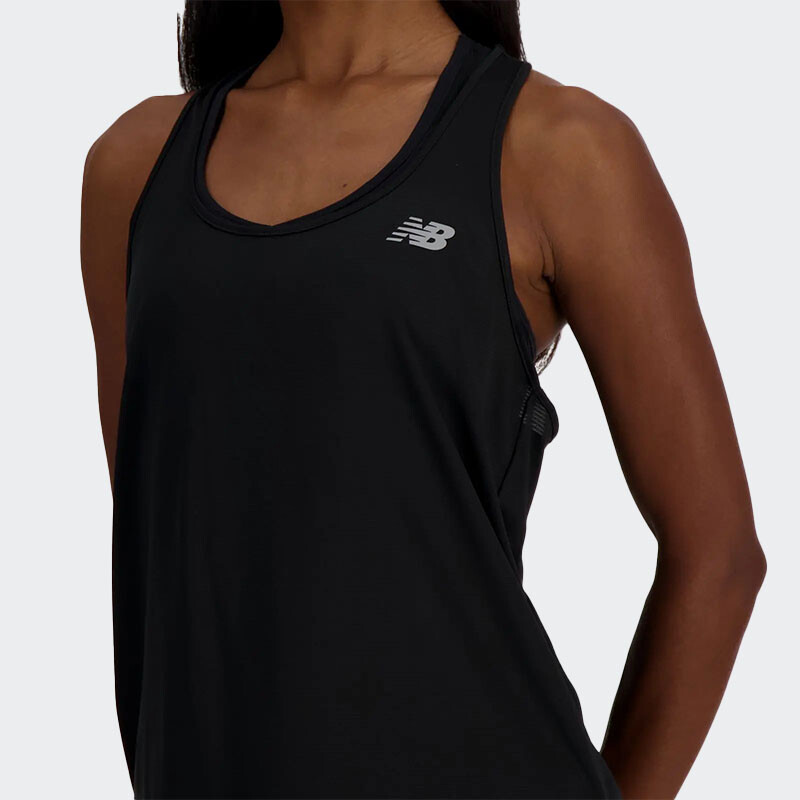 Musculosa New Balance Sport Essential Negro