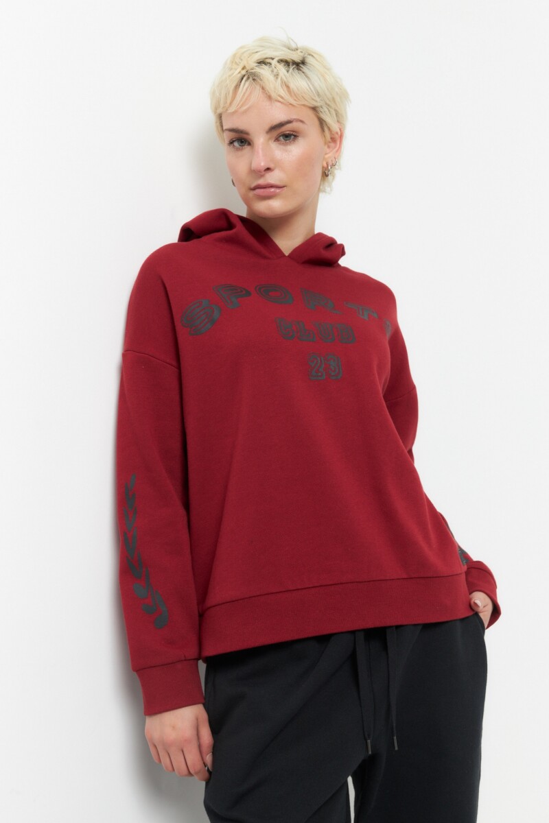 CANGURO SPORT TWENTY Rojo Oscuro