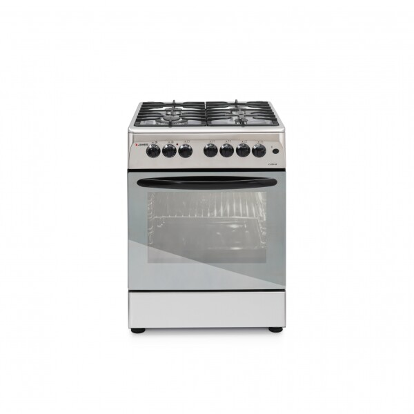Cocina Combinada James 4 Hornallas Inox Cocina Combinada James 4 Hornallas Inox
