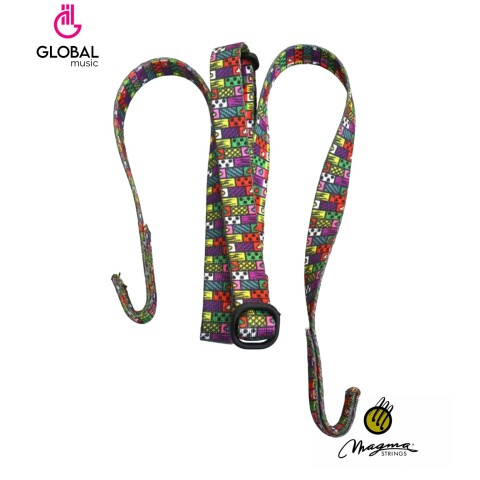 Correa Ukelele Magma Polyester Love Doble 07msu06d Correa Ukelele Magma Polyester Love Doble 07msu06d