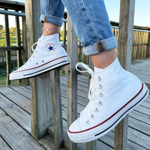 CONVERSE CHUCK TAYLOR ALL STAR HI OPTICAL White