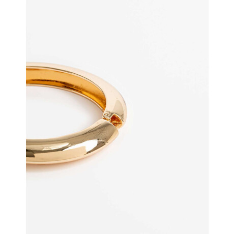 Pulsera Rígida Metal Bold Dorado
