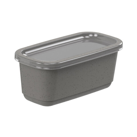 Pote Lume rectangular 1.2L GRIS