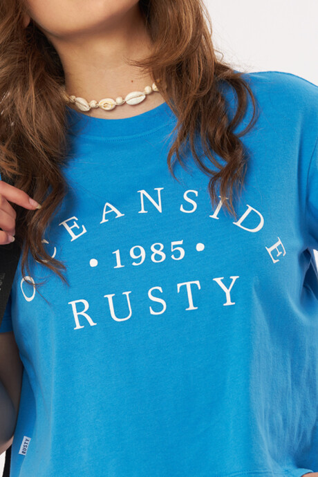 T-SHIRT CALEN RUSTY Azul